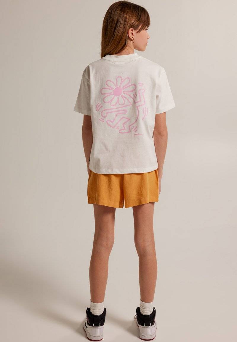 America Today America Today ELA JR - Print T-shirt - off white Günstiger Verkauf