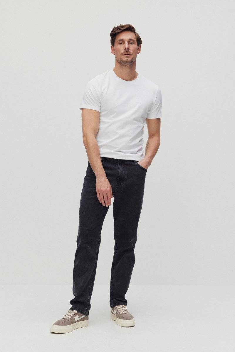 Bläck Bläck CORE BASIC SLIM FIT� - Basic T-shirt - white Fabrik Onlineshop