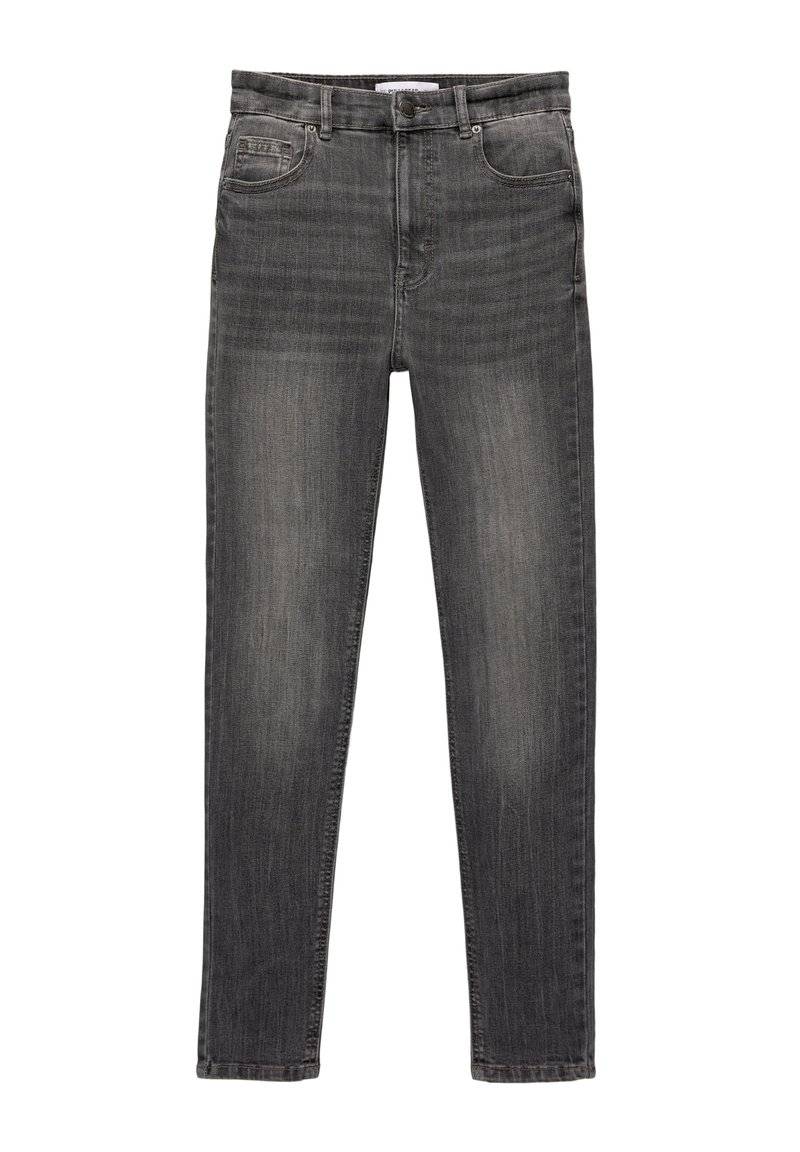PULL&BEAR PULL&BEAR HIGH WAIST - Jeans Skinny Fit - grey denim Rabatt