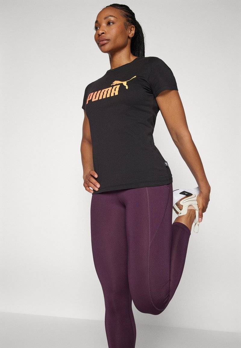 Puma Puma SUMMER SPORTS TEE - Print T-shirt - black Neueste Mode