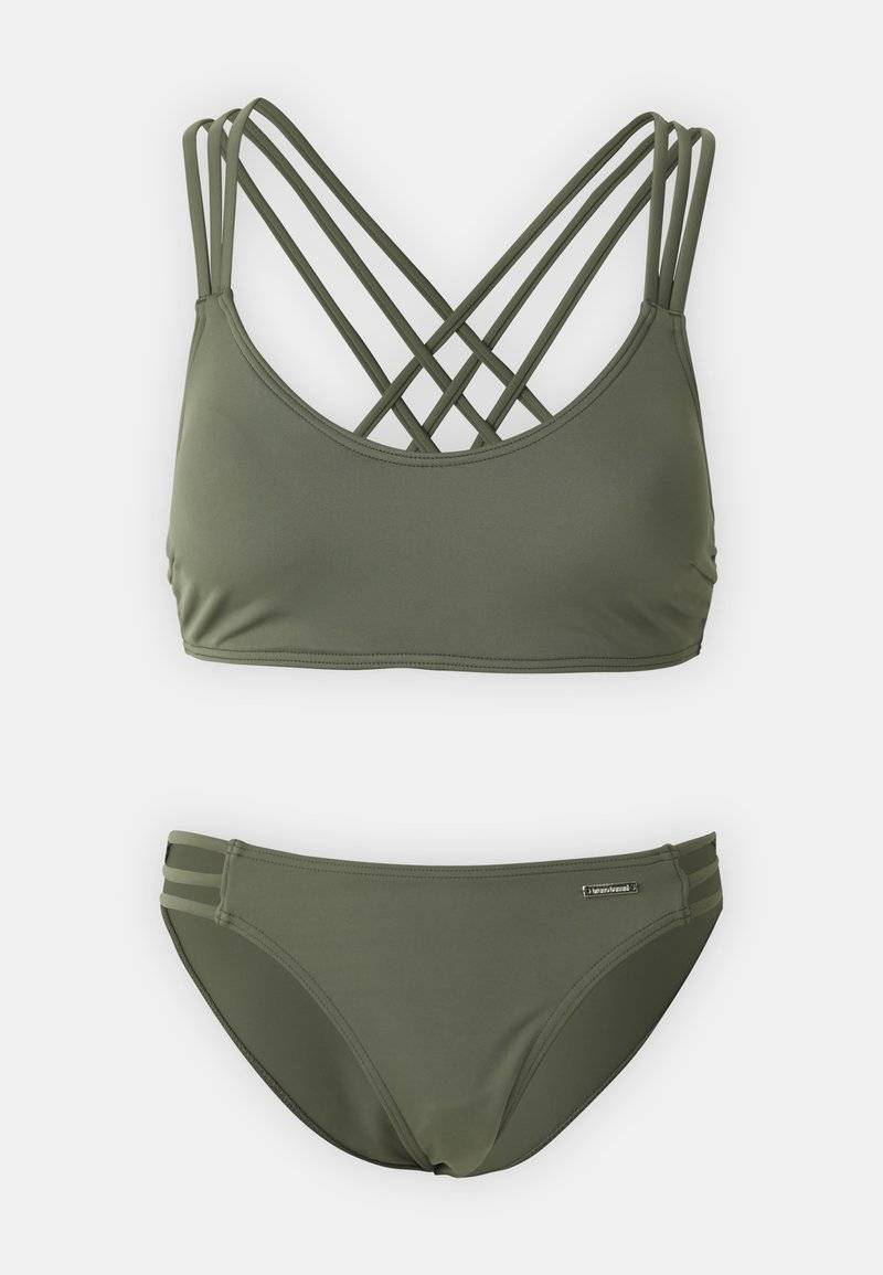 Bruno Banani Bruno Banani ALEXA SET - Bikini - oliv zollfrei