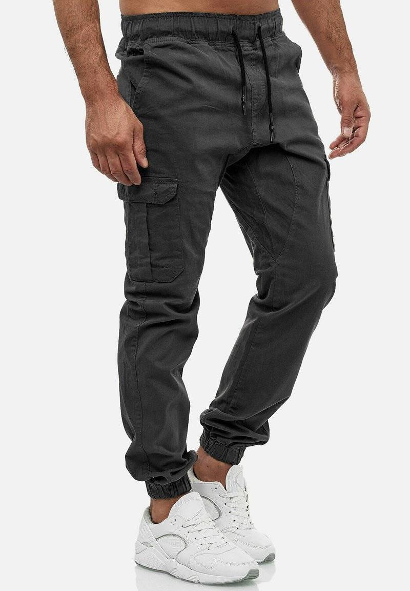 Tazzio Tazzio Cargo trousers - anthrazit Outlet