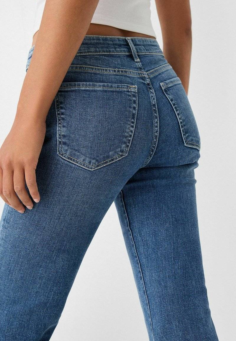 Bershka Bershka Flared Jeans - light blue denim Hotsell