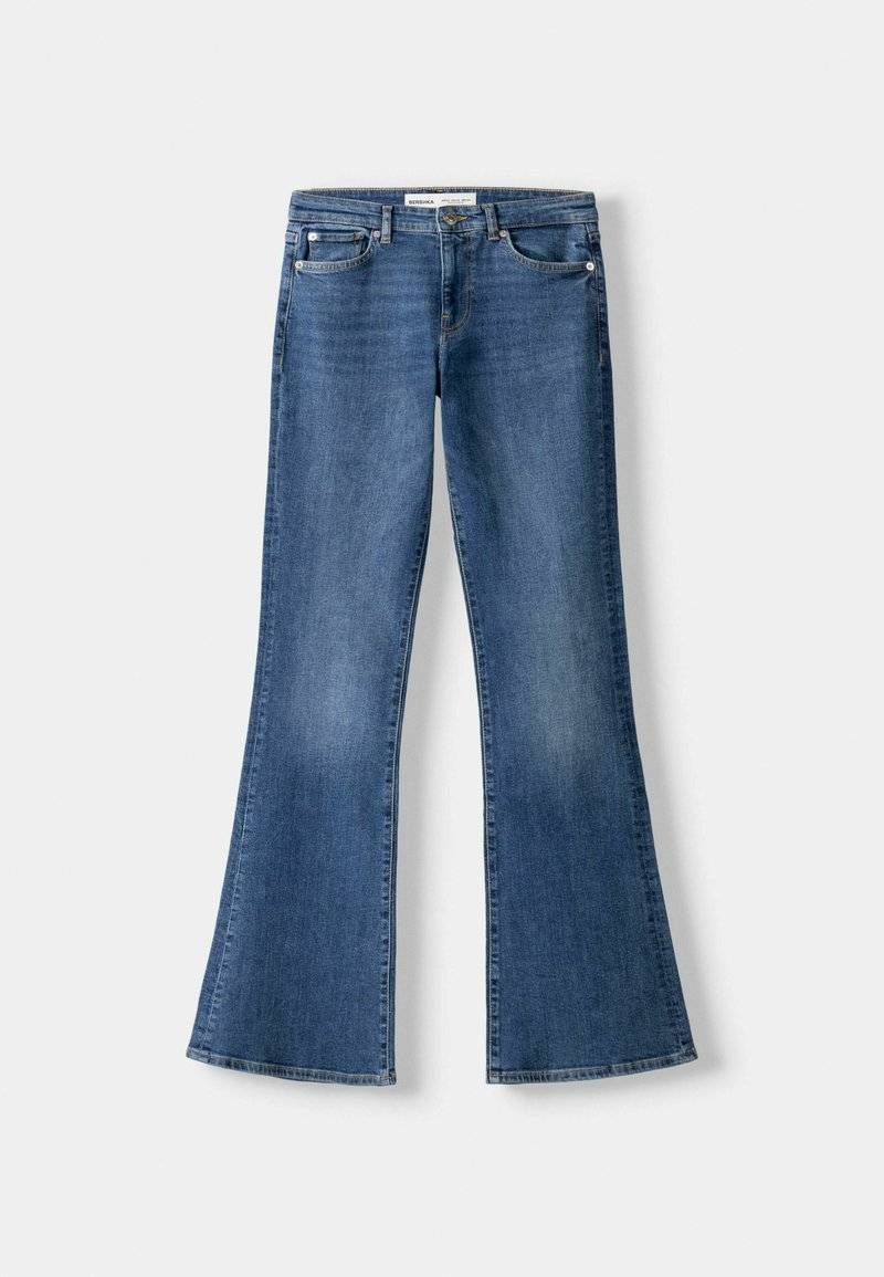 Bershka Bershka Flared Jeans - light blue denim Hotsell