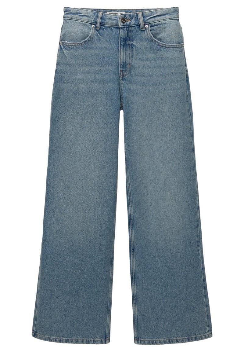 PULL&BEAR PULL&BEAR HIGH WAIST - Flared Jeans - blue Schlussverkauf