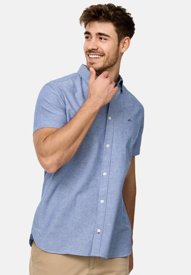 INDICODE JEANS INDICODE JEANS KURZARM KENNER - Shirt - monaco blue Kostenloser Versand