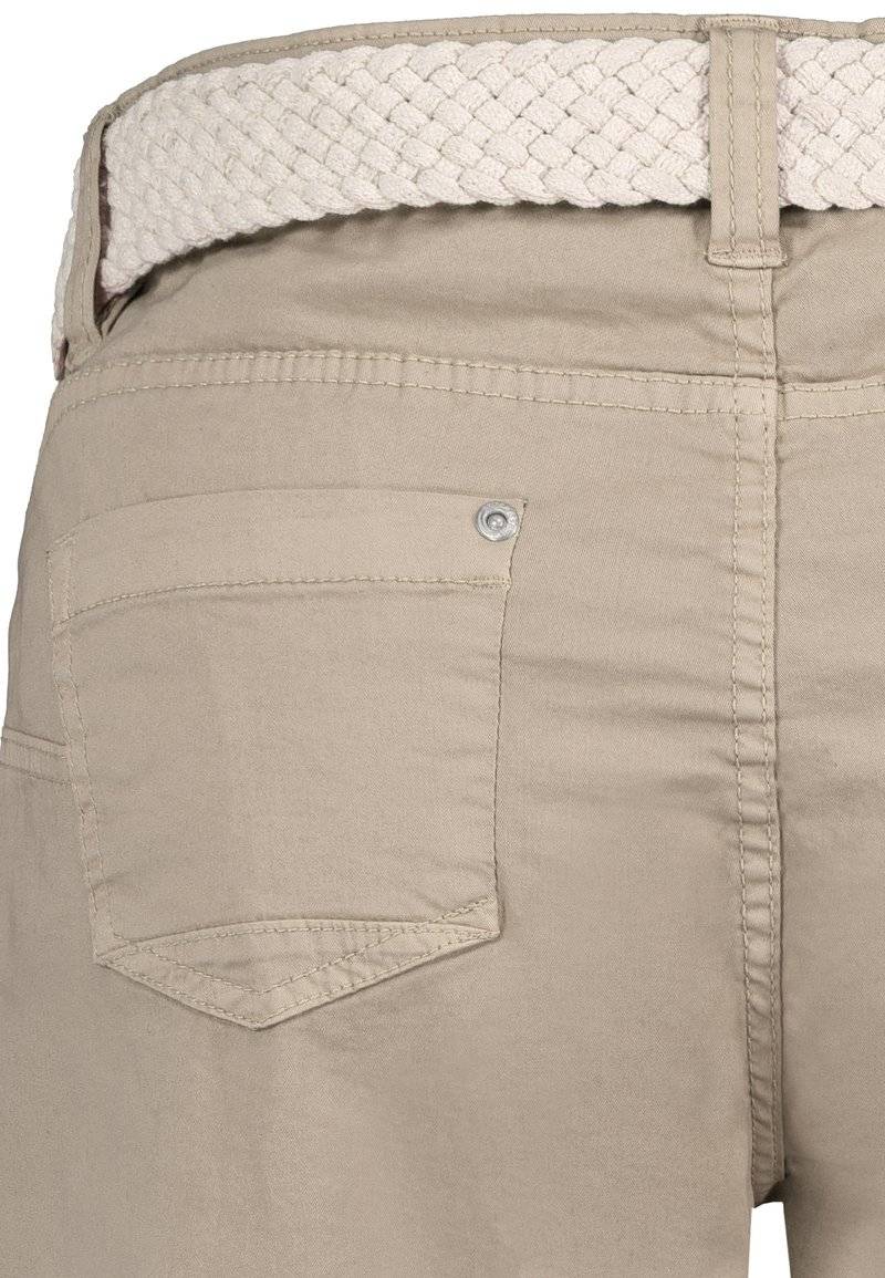 Sublevel Sublevel BERMUDA MIT GÜRTEL - Denim shorts - beige Fabrik Onlineshop