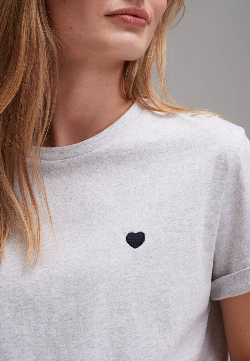 Opus Opus SERZ - Basic T-shirt - grey Versandkostenfrei