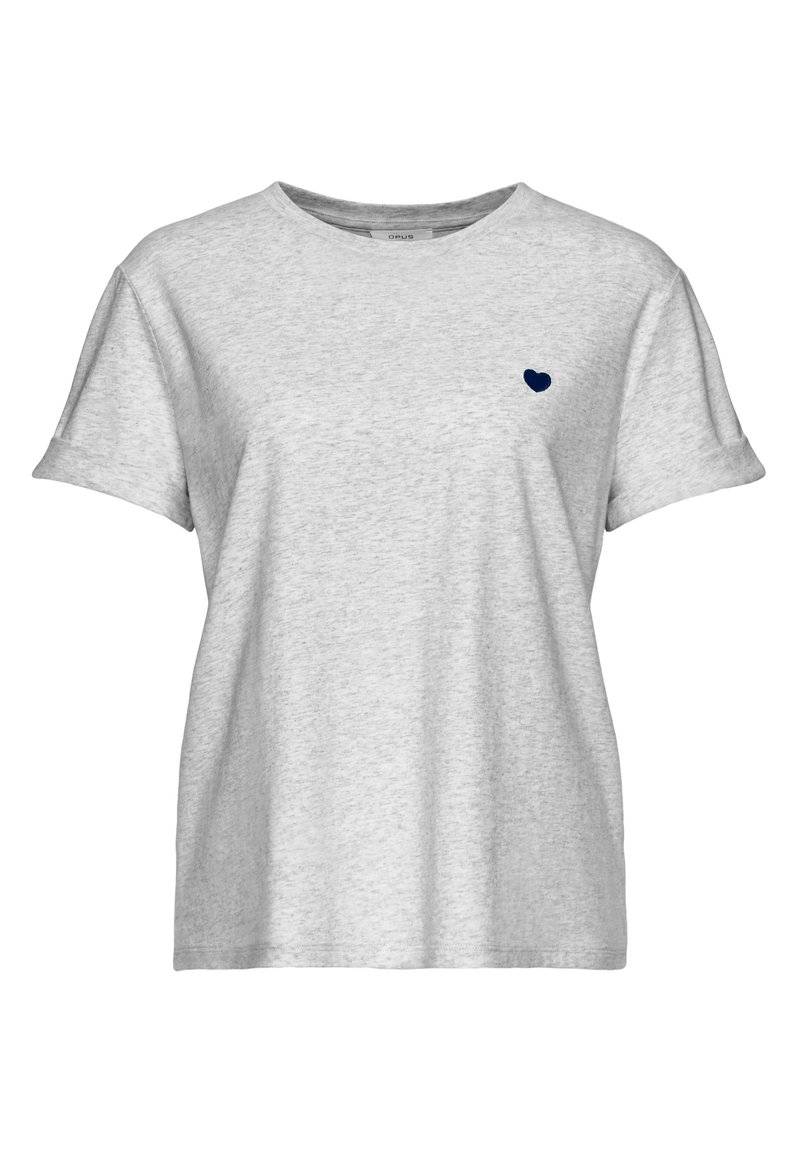 Opus Opus SERZ - Basic T-shirt - grey Versandkostenfrei