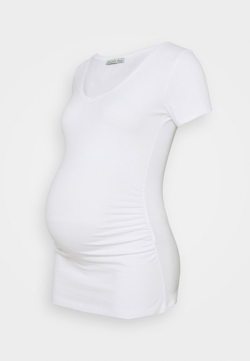 Anna Field MAMA Anna Field MAMA 3 PACK - Basic T-shirt Großer Ausverkauf