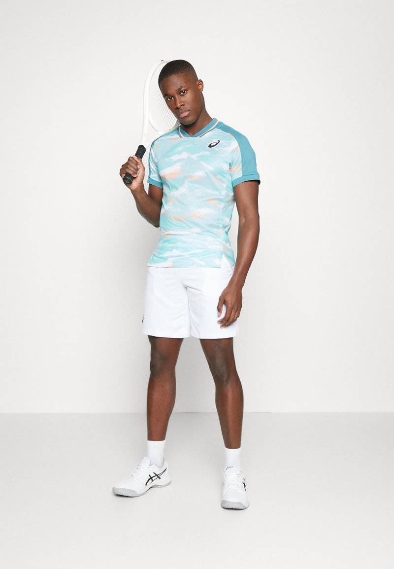ASICS ASICS MEN COURT SHORT - Sports shorts - brilliant white Black Friday