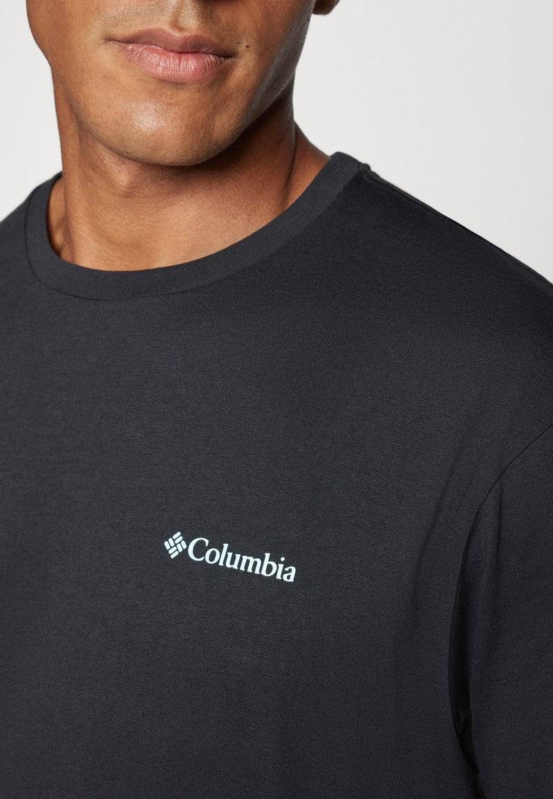 Columbia Columbia CAVALRY TRAIL - Print T-shirt - black Weihnachtsangebot