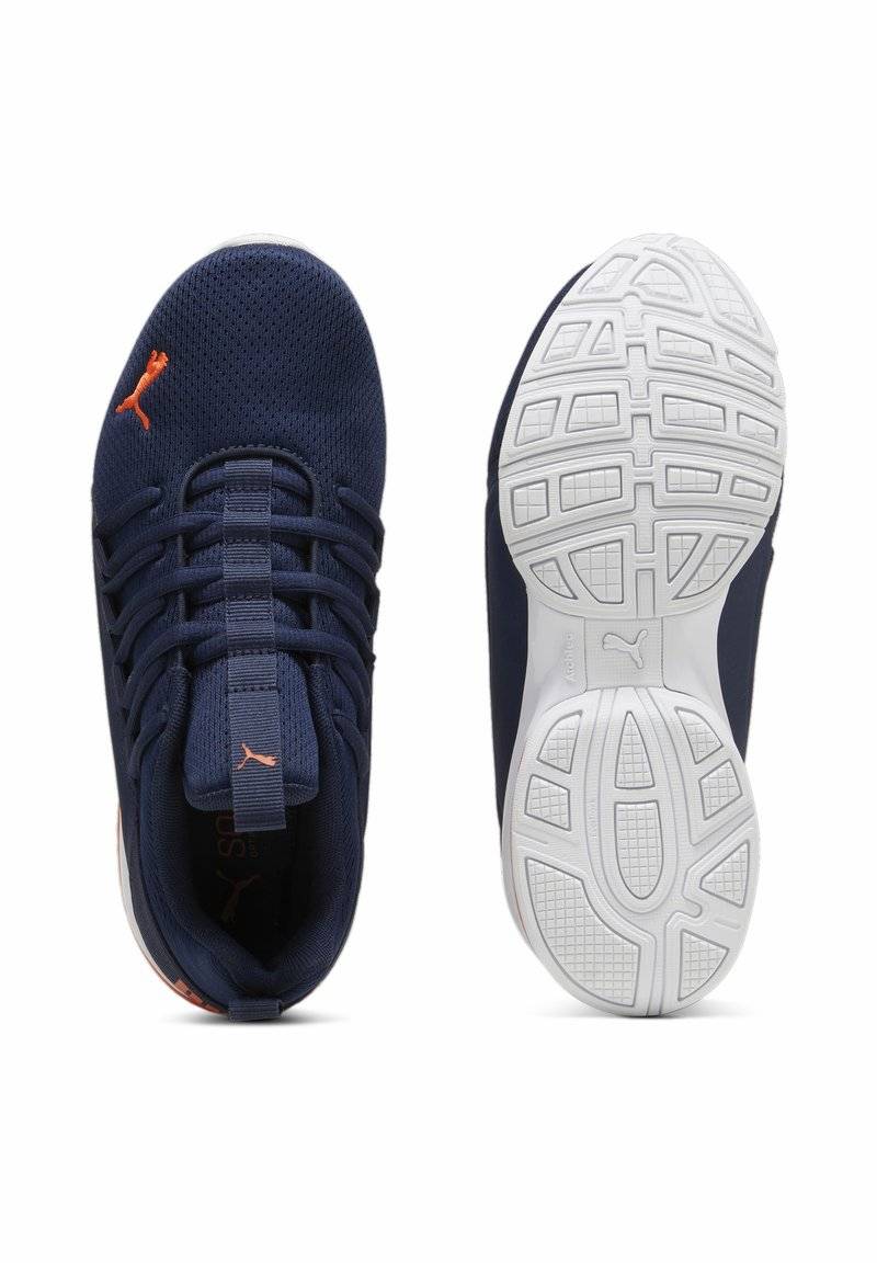 Puma Puma AXELION - Training shoe - club navy flame flicker white Heißer Verkauf
