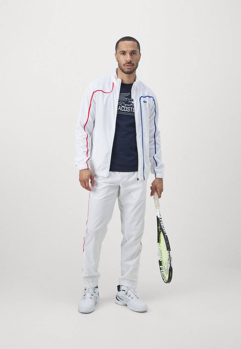 Lacoste Sport Lacoste Sport TRACKSUIT TENNIS PLAYERS - Tracksuit - white Tägliche Deals