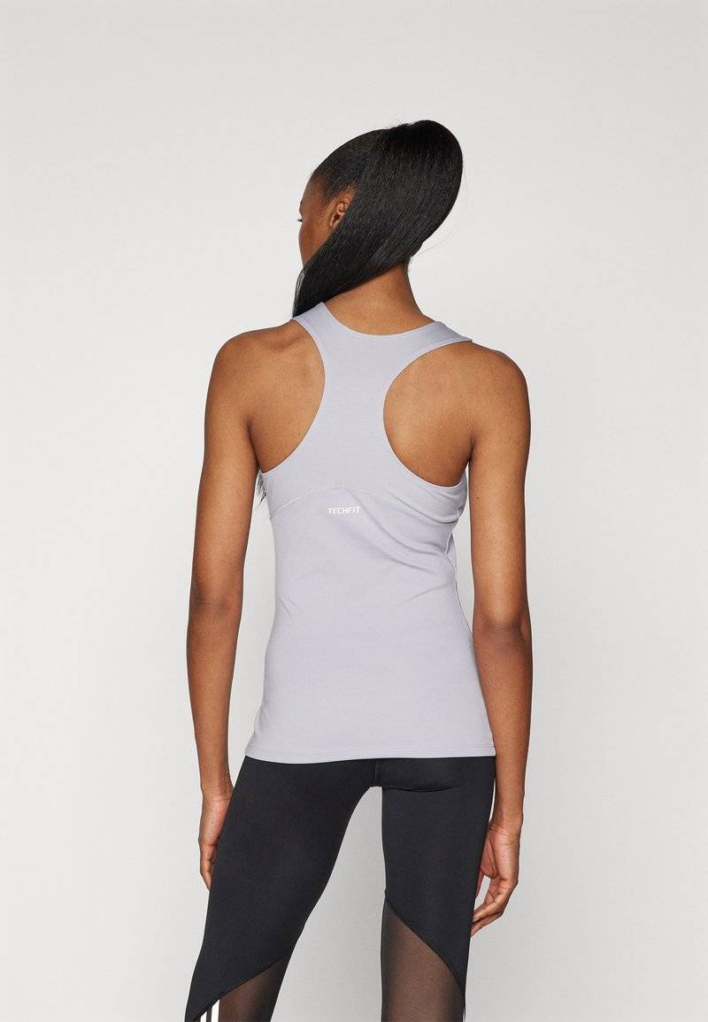 adidas Performance adidas Performance TECHFIT RACERBACK - Top - glory grey VIP-Rabatte