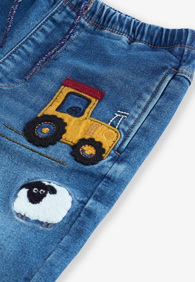 Next Next REGULAR FIT - Jeans Tapered Fit - mid blue farmyard Outlet