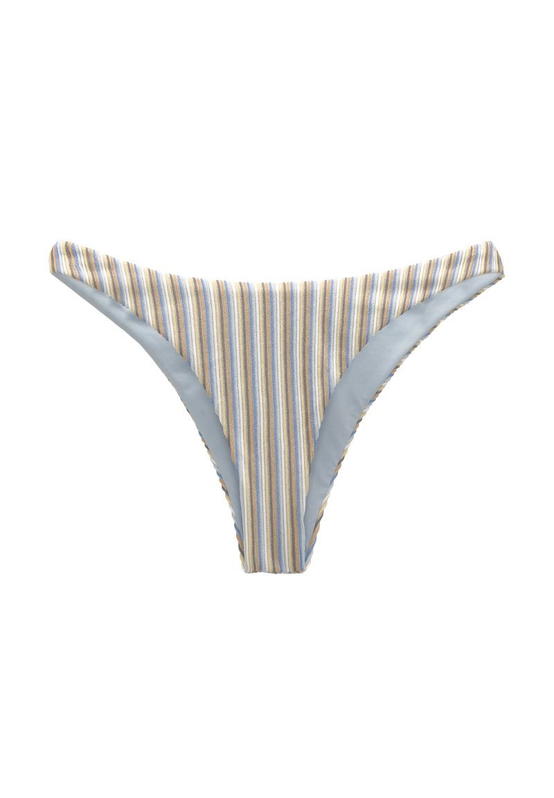 PULL&BEAR PULL&BEAR STRIPED - Bikini bottoms - blue im Angebot