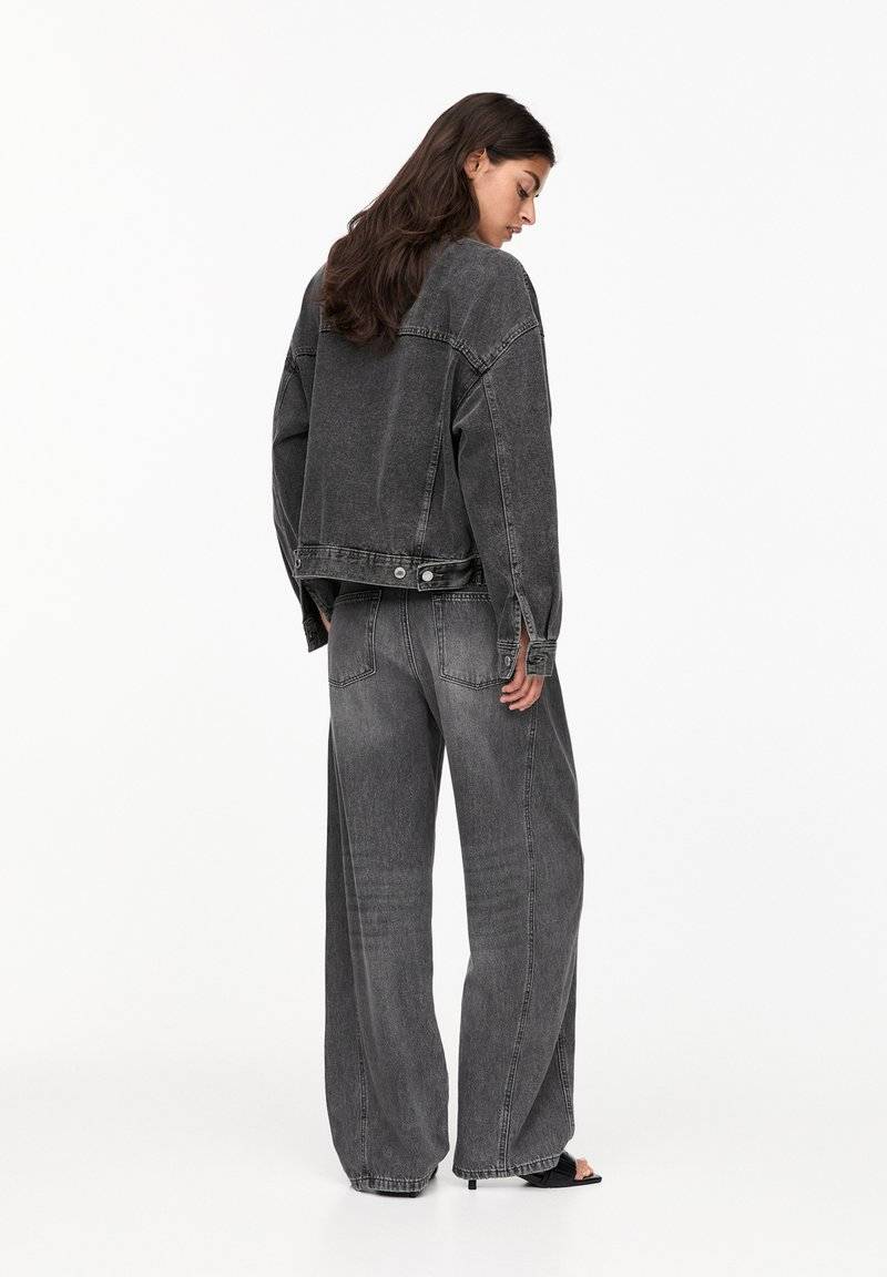 PULL&BEAR PULL&BEAR Denim jacket - grey Fabrikverkauf
