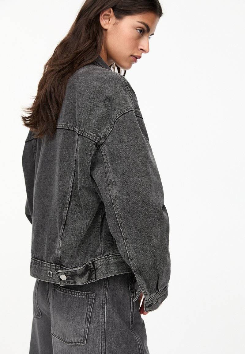 PULL&BEAR PULL&BEAR Denim jacket - grey Fabrikverkauf