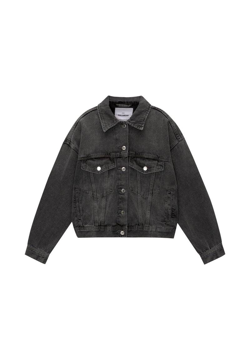 PULL&BEAR PULL&BEAR Denim jacket - grey Fabrikverkauf