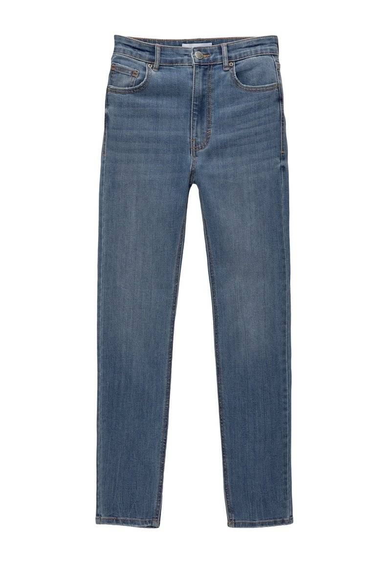 PULL&BEAR PULL&BEAR HIGH WAIST - Jeans Skinny Fit - blue denim Blitzverkäufe