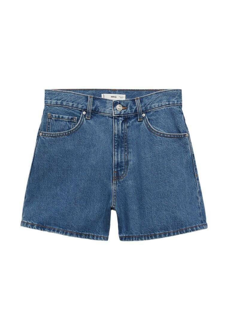 Mango Mango ZOE - Denim shorts - bleu moyen Versandkostenfrei