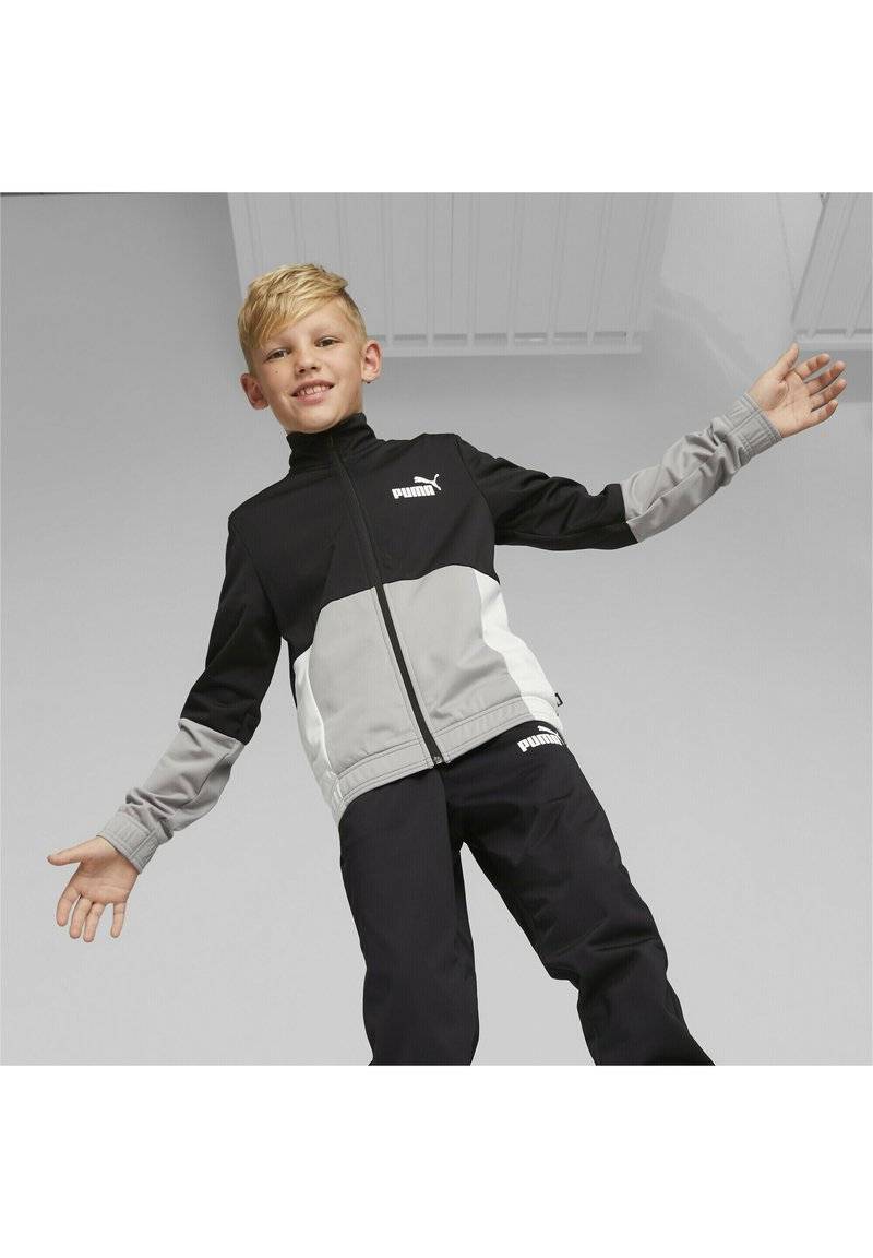 Puma Puma COLORBLOCK SUIT UNISEX SET - Tracksuit - black Cyber Monday