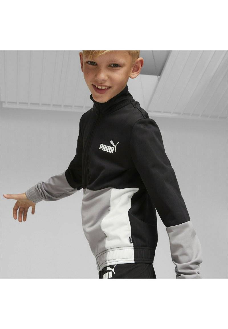 Puma Puma COLORBLOCK SUIT UNISEX SET - Tracksuit - black Cyber Monday
