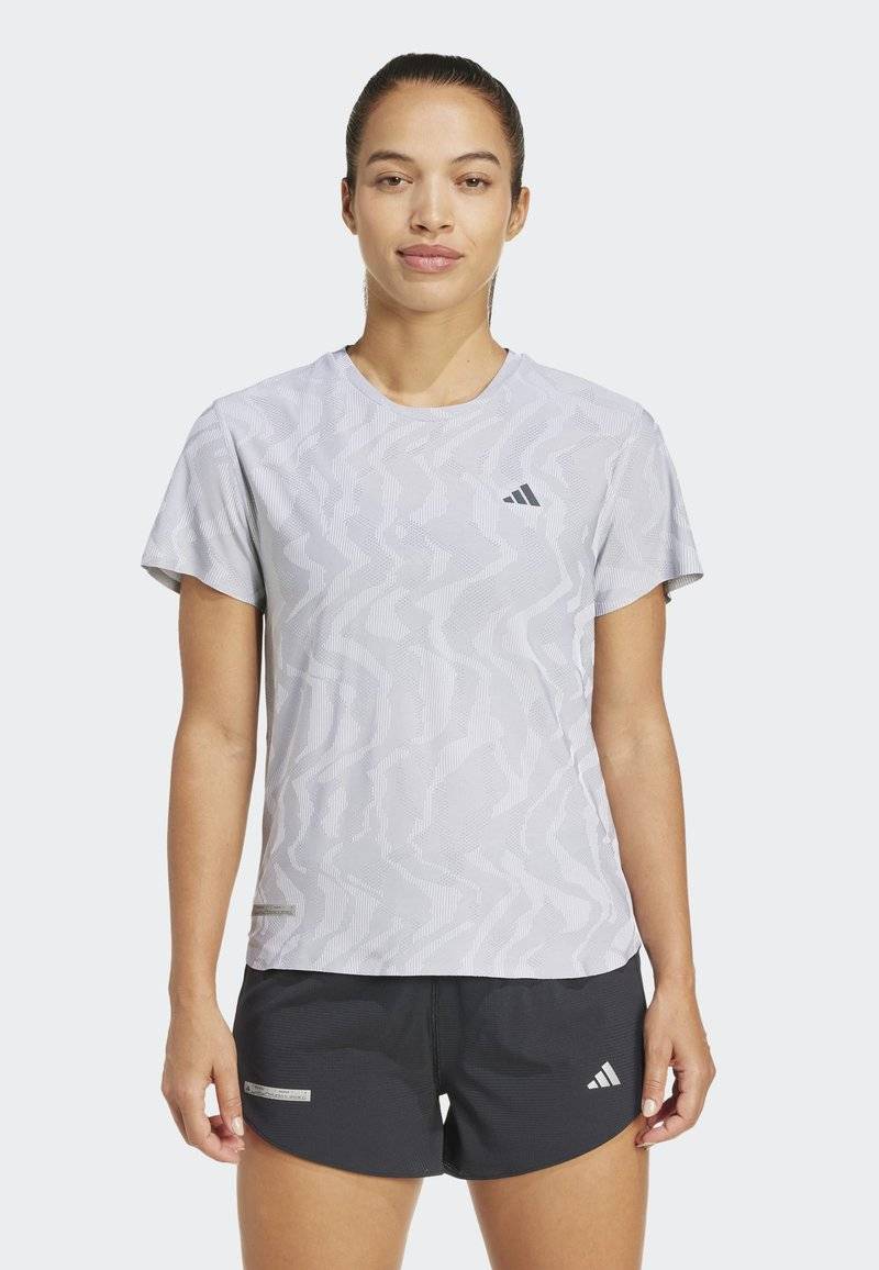 adidas Performance adidas Performance ULTIMATE HEAT.RDY ENGINEERED - Print T-shirt - halo silver Heißer Verkauf