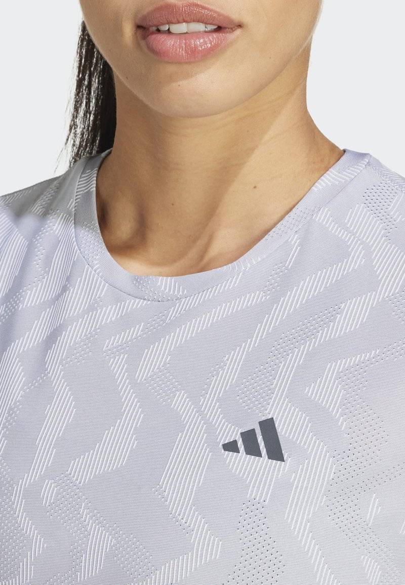 adidas Performance adidas Performance ULTIMATE HEAT.RDY ENGINEERED - Print T-shirt - halo silver Heißer Verkauf