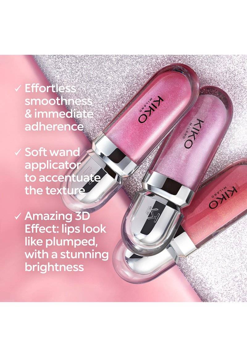 KIKO Milano KIKO Milano 3D HYDRA LIPGLOSS - Lip gloss - 07 Pink Magnolia VIP-Rabatte