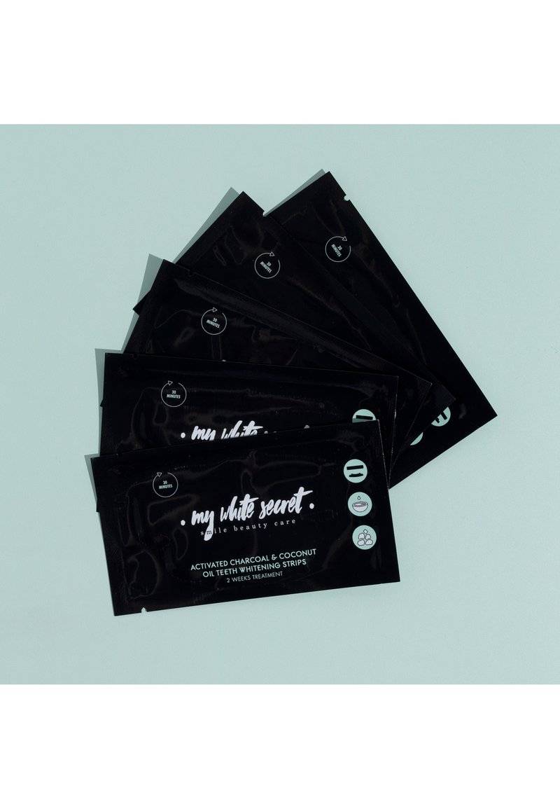My White Secret My White Secret CHARCOAL TEETH WHITENING STRIPS - Dental care Begrenzte Freigabe