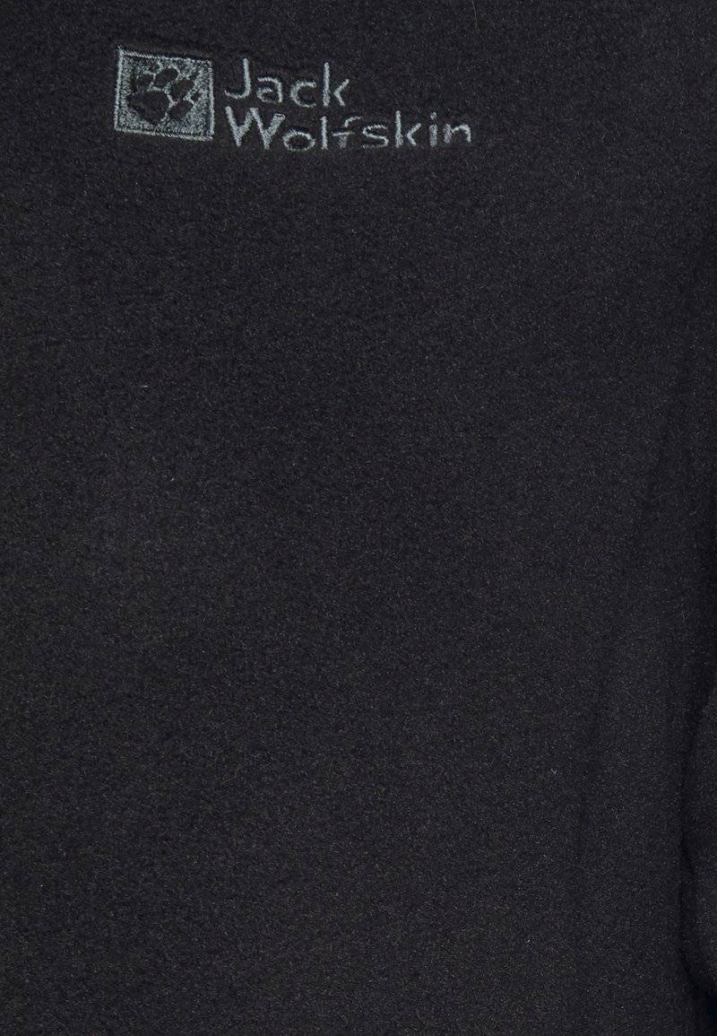 Jack Wolfskin Jack Wolfskin MOONRISE - Fleece jacket - black Im Verkauf