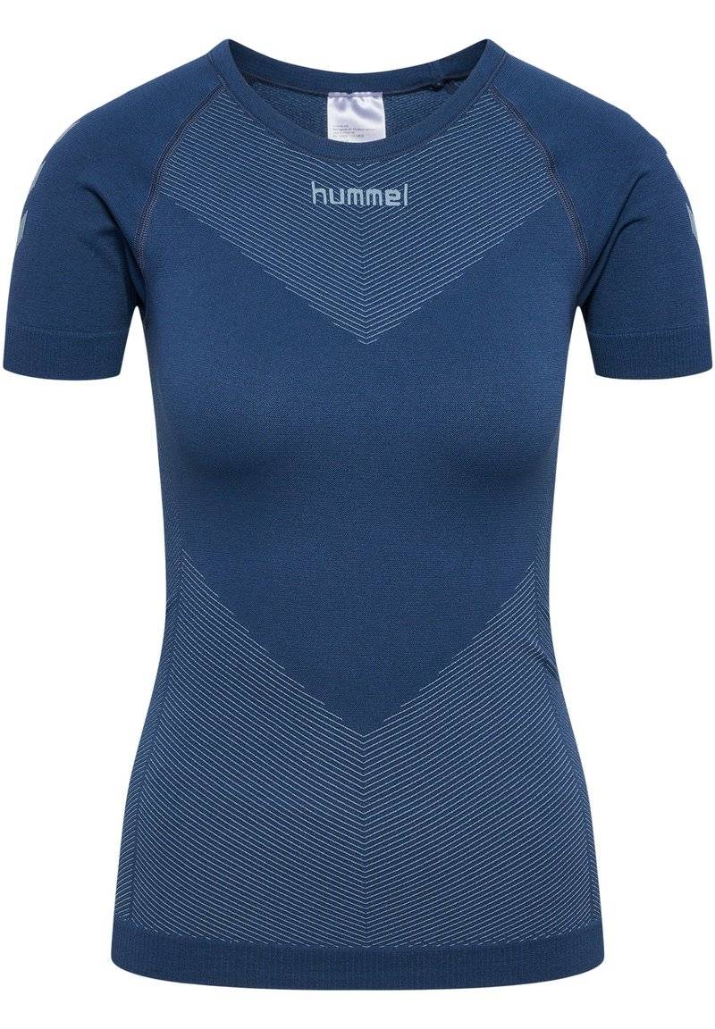 Hummel Hummel FIRST SEAMLESS - Sports T-shirt - vintage indigo zollfrei