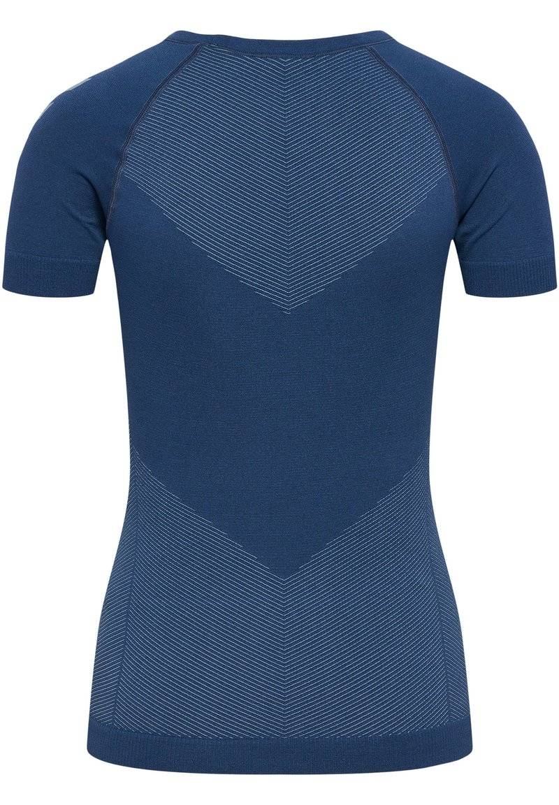 Hummel Hummel FIRST SEAMLESS - Sports T-shirt - vintage indigo zollfrei