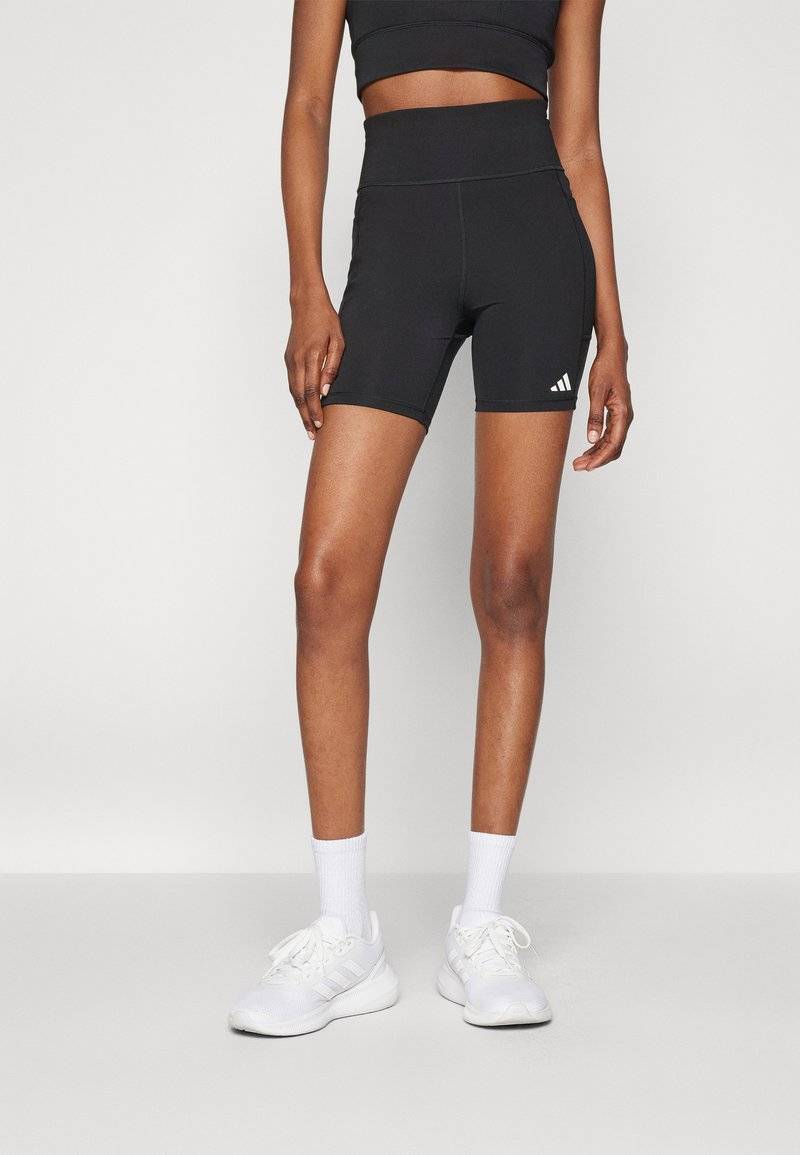adidas Performance adidas Performance OWN THE RUN SHORT - Leggings - black 50% Rabatt für begrenzte Zeit