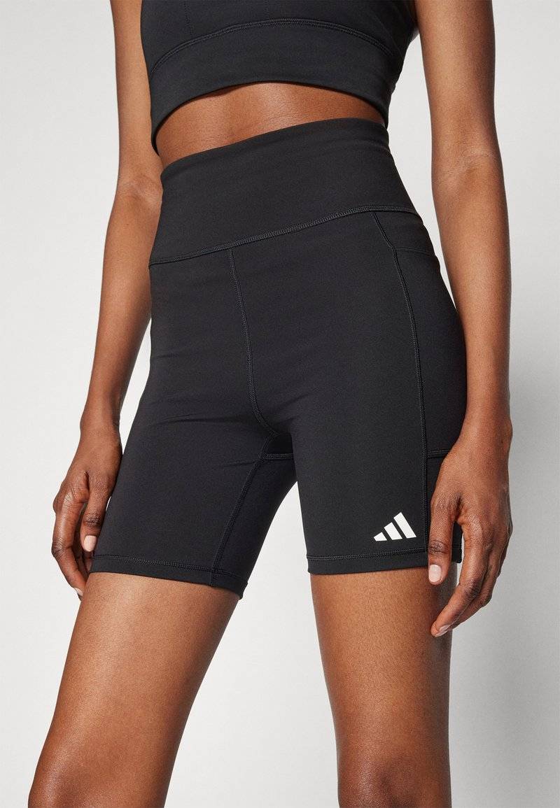 adidas Performance adidas Performance OWN THE RUN SHORT - Leggings - black 50% Rabatt für begrenzte Zeit