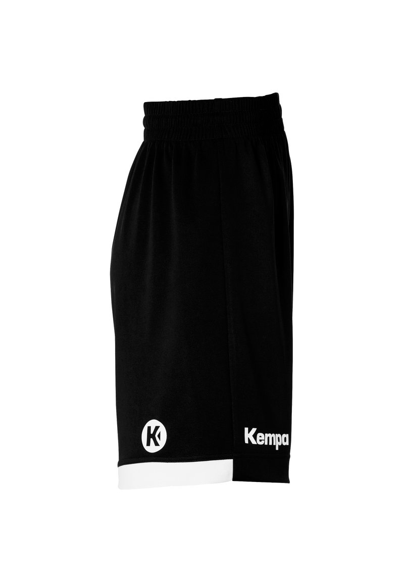 Kempa Kempa PLAYER LONG - Sports shorts - schwarz weiß Großer Ausverkauf