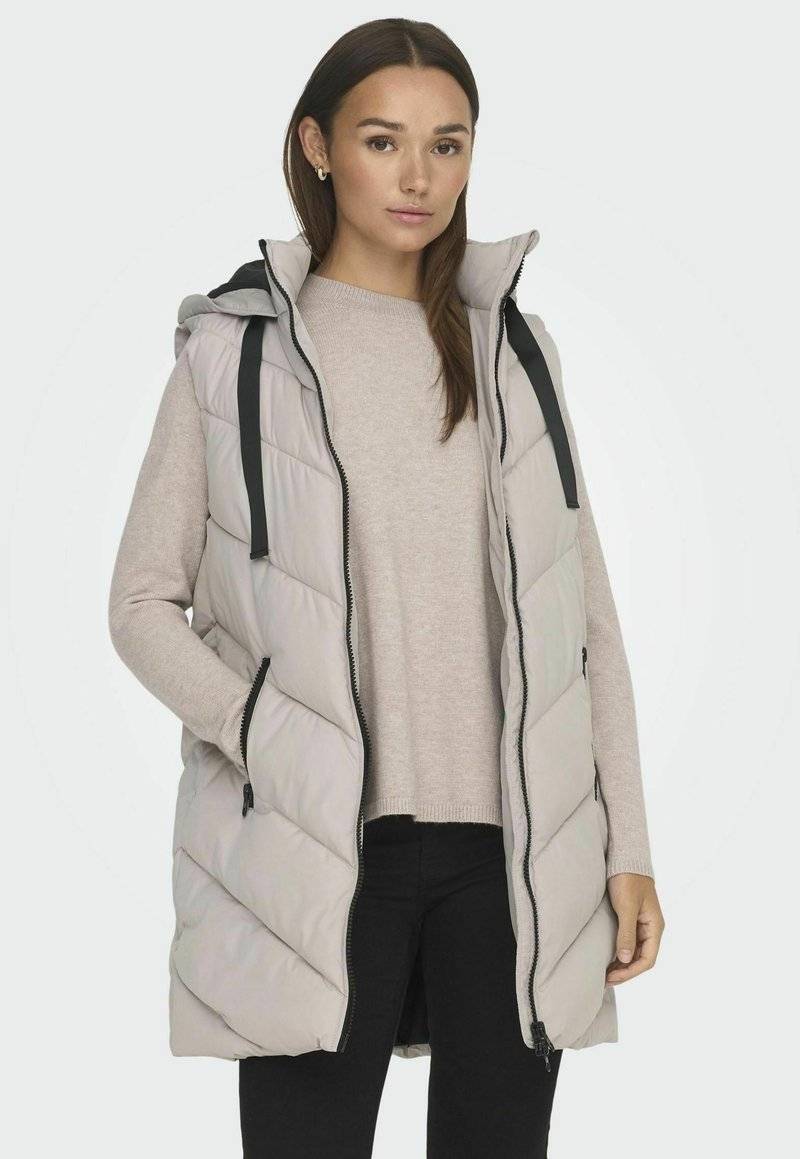 JDY JDY SKYLAR OTW - Waistcoat - chateau gray Preisnachlass