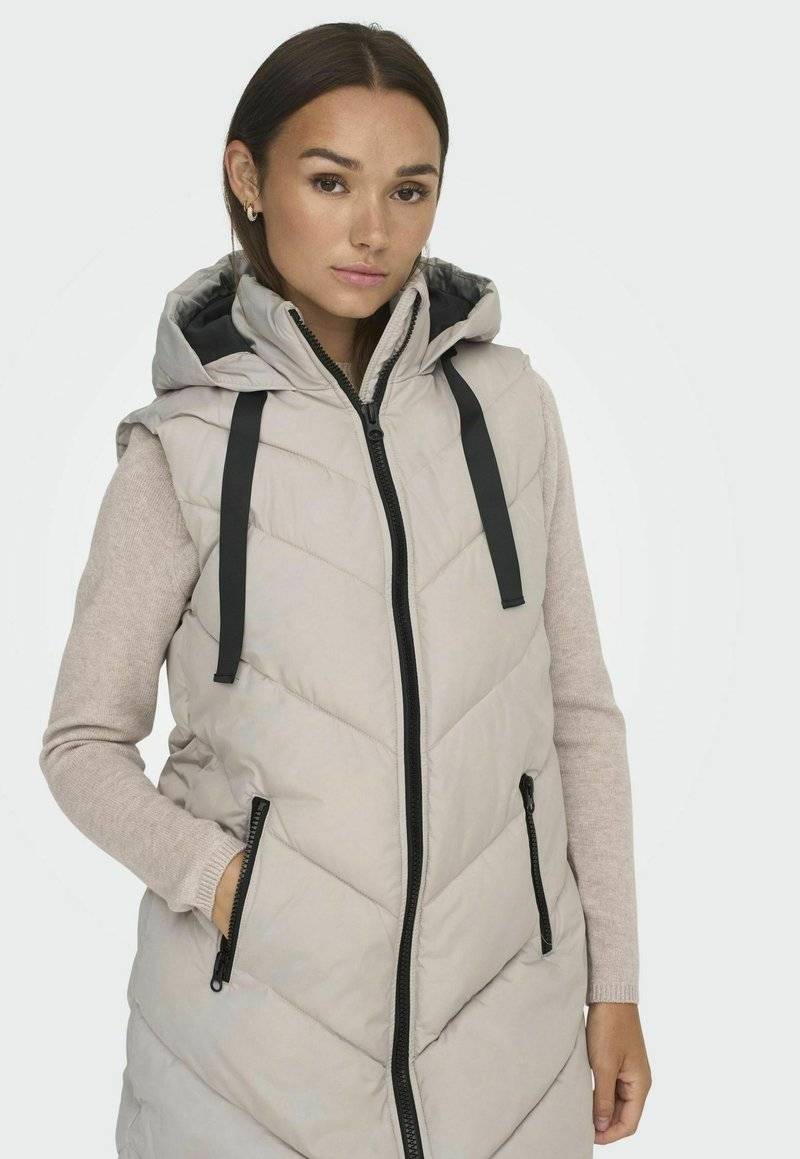 JDY JDY SKYLAR OTW - Waistcoat - chateau gray Preisnachlass