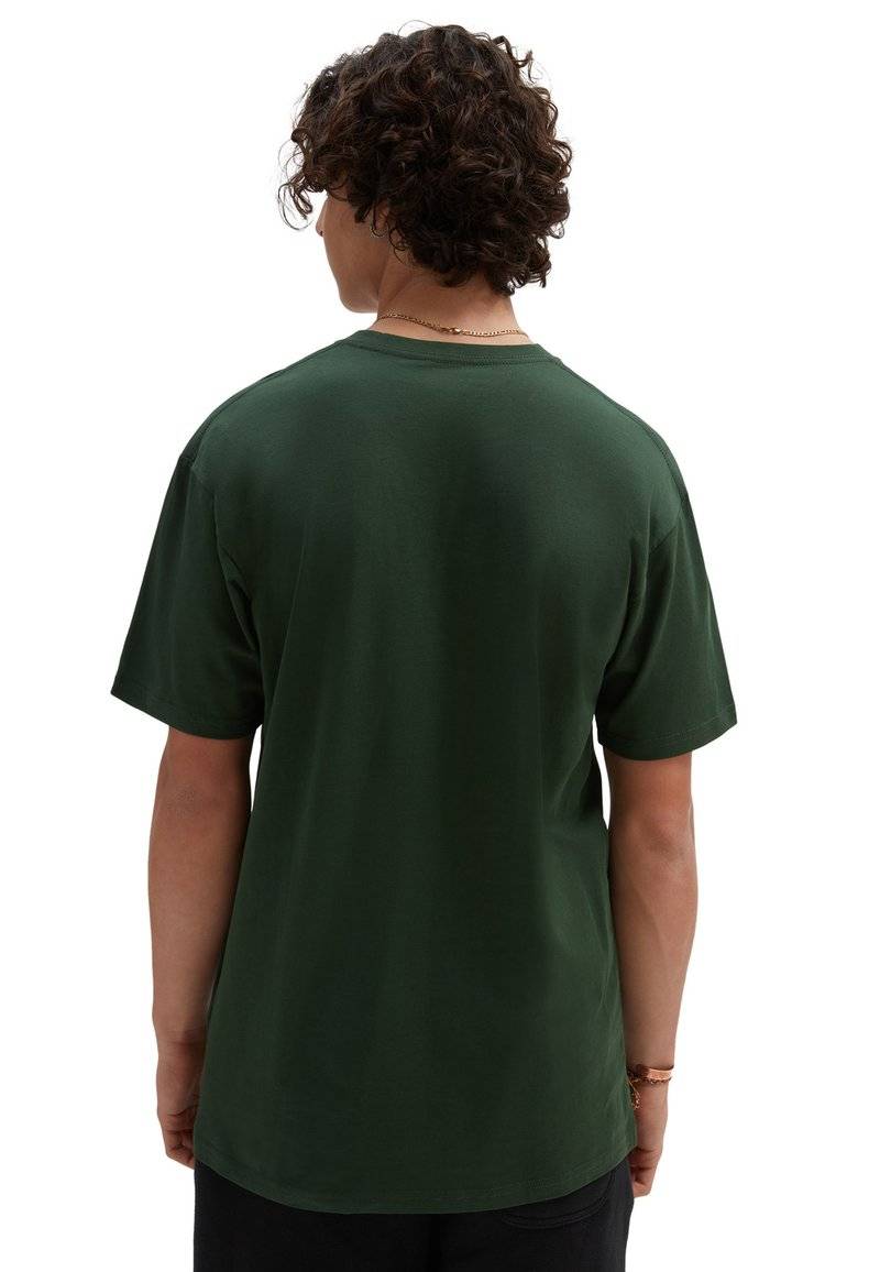 Vans Vans LEFT CHEST LOGO TEE - Basic T-shirt - mountain view white Weihnachtsangebot