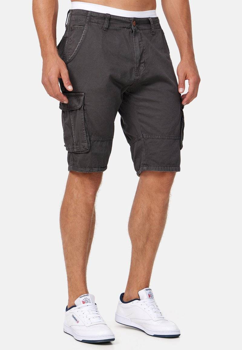 INDICODE JEANS INDICODE JEANS MONROE - Shorts - raven Osterangebot