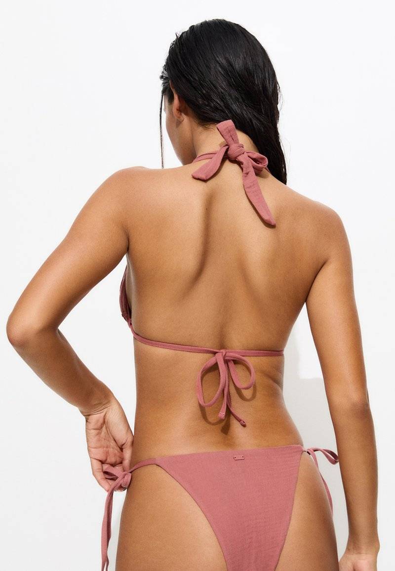 PULL&BEAR PULL&BEAR TEXTURED - Bikini bottoms - light pink Valentinstagsangebot