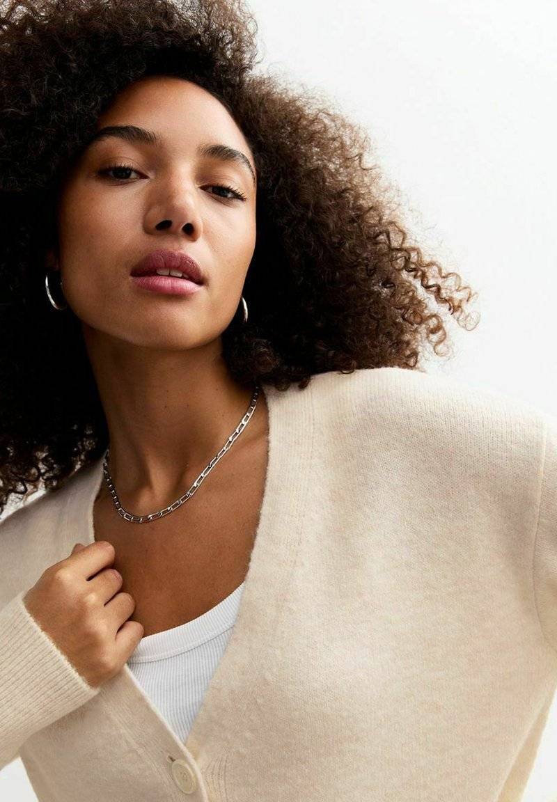 New Look New Look Cardigan - cream Zeitlich begrenztes Angebot
