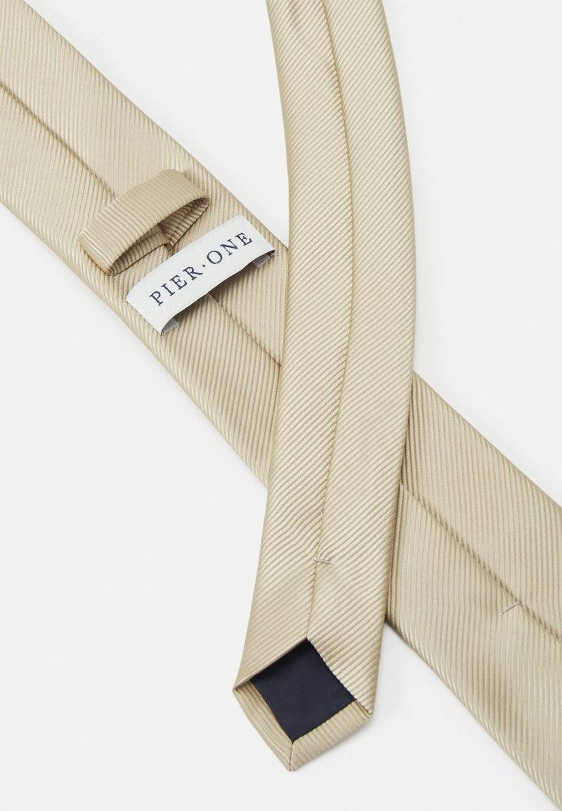Pier One Pier One Tie - beige Kauf eins, bekomm eins gratis