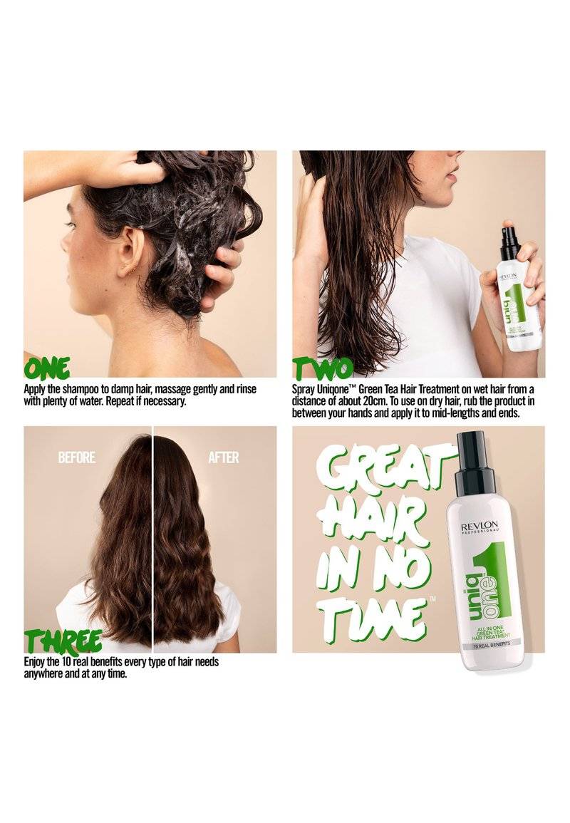 Revlon Professional Revlon Professional UNIQONE™ ALL IN ONE HAIR TREATMENT 10 REAL BENEFITS, GREEN TEA - Hair treatment Vierteljährliche Förderung