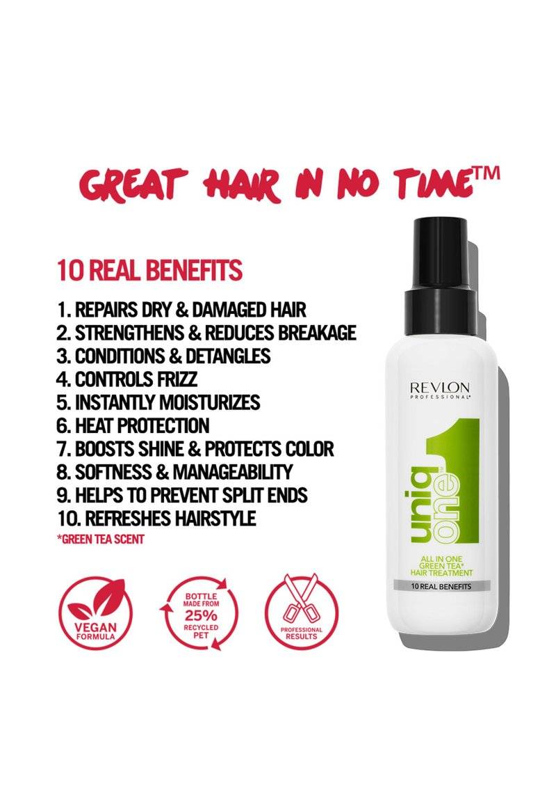 Revlon Professional Revlon Professional UNIQONE™ ALL IN ONE HAIR TREATMENT 10 REAL BENEFITS, GREEN TEA - Hair treatment Vierteljährliche Förderung