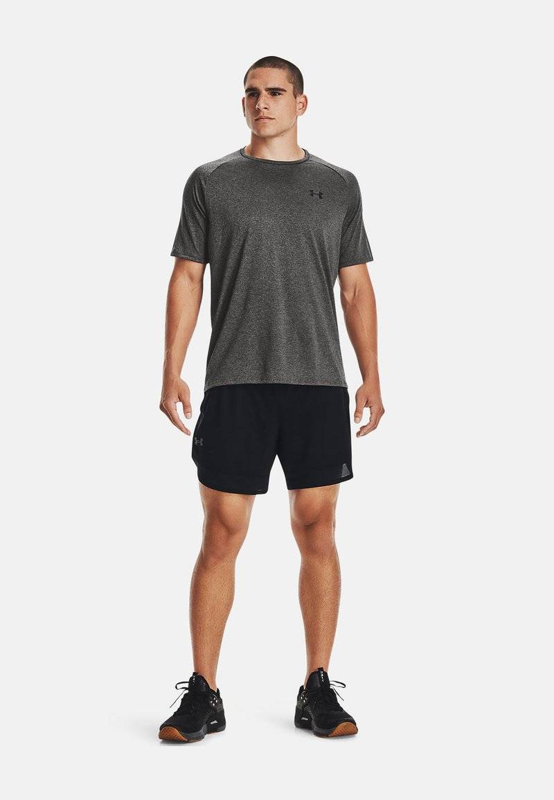 Under Armour Under Armour TECH TEE - Sports T-shirt - carbon heather Exklusivangebot