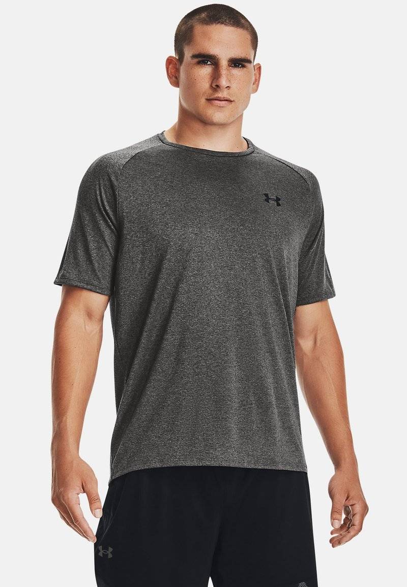 Under Armour Under Armour TECH TEE - Sports T-shirt - carbon heather Exklusivangebot