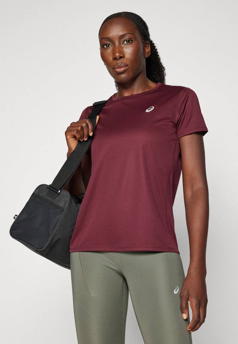ASICS ASICS CORE TOP - Sports T-shirt - deep mars Muttertagsangebot